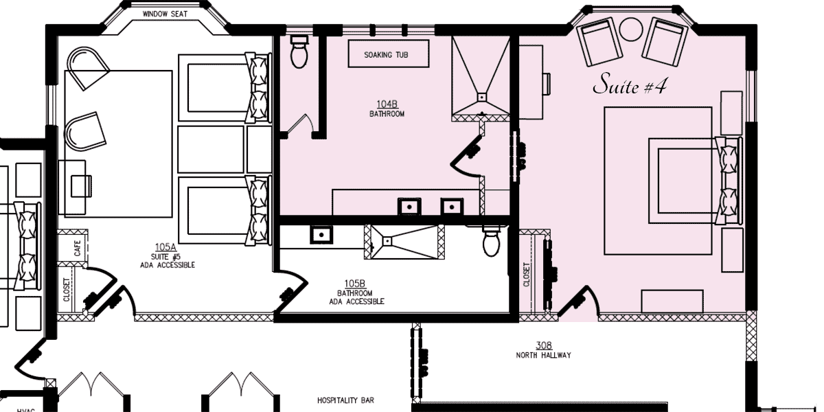 Suite 4 floor plan