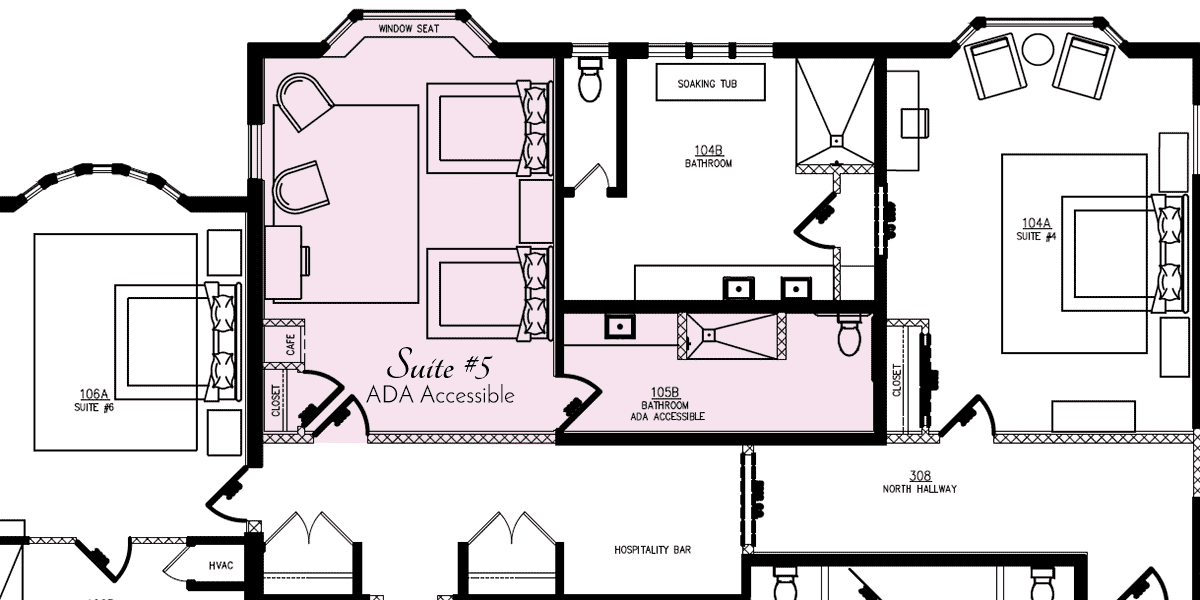 Suite 5 floor plan